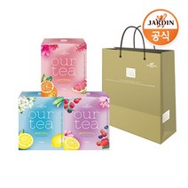 쟈뎅 아워티 4p 베스트 3종 SET오렌지+레몬+히비스커스+쇼핑백, 없음