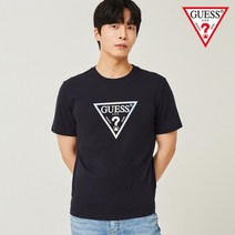 게스 남성 레인보우 삼각 반팔티 MN2K9408