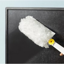 [연달상점]일회용 흡착식 먼지떨이개 가정용 차량용 먼지 제거 정전기 미세먼지 교체가능 청소포 스위퍼 먼지털이, 리필용5입