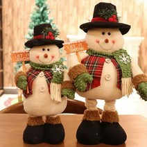 산타 눈사람 루돌프 크리스마스트리 장식품, 단품