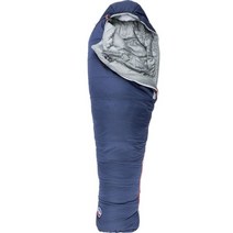 Big Agnes 빅 아그네스 Torchlight 캠프 침낭 20F BAGZ2AI 247607, Indigo/Gray, Reg/Left Zip
