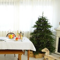 효담상회 방수 체크 식탁보 테이블보 8종 2인 4인 6인용, 8.화이트, 정사각(140*140)