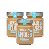 노티넛츠 땅콩버터 스무스 250g NAUGHTY NUTS Bio Erdnussmus, 3팩