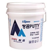 책임유통 건축용퍼티 쌍곰퍼티 PD-600(20kg)책임공구