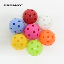 브랜드없음 프로맥스 - 플로어볼공(낱개) KO-92F/75mm/22g, 프로맥스 플로어볼공 KO-92F/오렌지, 선택완료
