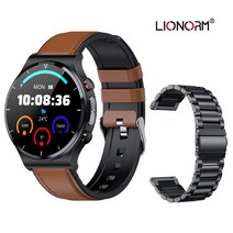 ECG PPG 무선 충전 온도 모니터링 스마트워치 [Lionorm], G