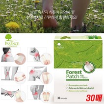 ESSENCE NATURE 온라인 판매점 목초 수액패치 힐링패치 발패치 목 어깨 손목 발목 발바닥 무릎 다용도 건강패치 10개입 30개입