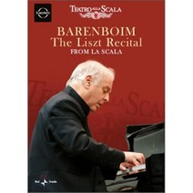 [DVD] Daniel Barenboim 다니엘 바렌보임 라 스칼라 리스트 리사이틀 (The Liszt Recital From La Scala)