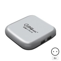 홈씨어터 4GB + Q96 미니 소형 4K TV 박스 홈 시어터 미디어 플레이어 2.4G WIFI 안드로이드 S905L 쿼드 코, 03 EU