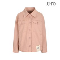 JJ지고트 JJ.ro 패치 장식 자수 플랩 코튼 재킷 GM3A0JKJ1