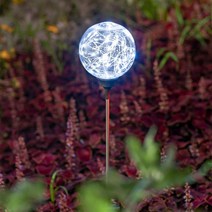 SS959 가든등 숙박시설 옥외 보안등 태양광 야외등, 멀티컬러-SS961, 라운드형 정원등