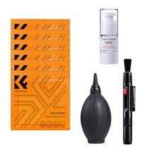 K&F Concept 렌즈 클리닝 3in1 키트 (렌즈펜 블로어 크로스) 렌즈 필터 안경 스마트폰 등 청소