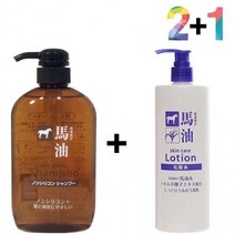 마유 무실리콘 샴푸 사춘기 청소년 정수리 머릿결 50대, 마유샴푸 2개_히알스킨180ml 1개