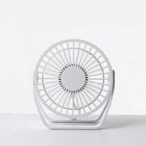 엠아이디자인 미니선풍기 O, FMO-0415WH, 화이트