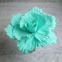 자이언트 플라워 80CM 자이언트 PE 폼 장미 인공 꽃 웨딩 장식 벽 도로 인용 무대 파티 정원, 14 Green 2_04 30CM