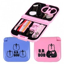 [래드원]땡처리 2500 쿠키프렌즈 반짇고리세트 받짇고리세트, 비비밥 랜덤