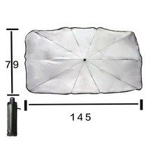 카라반 캠핑카 트레일러 rv car sun shade cover 3 접는 우산 uv, 큰 사이즈