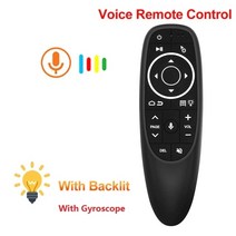 만능리모컨 G10S 에어 마우스 PRO BT 스마트 음성 원격 제어 2.4G 자이로스코프 백라이트 무선 안드로이드 TV 박스 IR 학습 지원, [02] G10S PRO BT