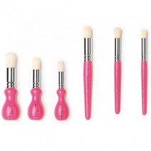 [RAβ4] 화홍 스텐실붓 S10 F2 미술 보조 그리기 도구 입히기 취미 스텐실 ▷_6β840Ea, β옵션없음