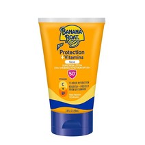바나나보트 Protection + Vitamins Sunscreen for Face SPF 50Travel Size with Vitamin C & Niacinamide Face바나
