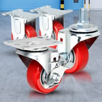 경량용 3 PVC- 바퀴 우레탄 캐스터 발퉁 브레이크 에어 작은 케스터 CASTER 대차 캐스터 무소음 발통, whitesell 회전, whitesell 본상품선택