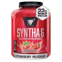 BSN SYNTHA-6 Whey Protein Powder 신타6 웨이 프로틴파우더 5lb 딸기밀크쉐이크향