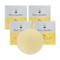 바오가든 퓨어 호호바 오일 비누 100g 세안비누, 4개