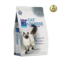 라이브잇 이즈칸 캣 어덜트 그레인프리 고양이 사료, 연어 + 닭, 7개, 6.5kg