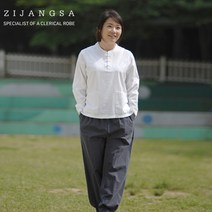 [3037] 여자 고급20수면바지 생활한복 개량한복 법복 에콜로지룩 미니멀룩 감성한복 패션한복