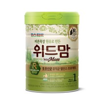 위드맘 무항생제 분유 1단계, 750g, 5개