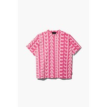 마크제이콥스 [마크제이콥스] 모노그램 빅 T-셔츠_Light Pink/Pink (MJTAA22003PIX)