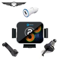 에어그립 3세대 제네시스 GV60 GV70 GV80 전용거치대 MAG 맥/Q5/MAX 맥스 무선충전거치대 4종세트, 에어그립 MAX 4종