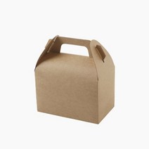 이홈베이킹 [대용량] 조각케익 돌떡박스 크라프트 미니 50개, 단품