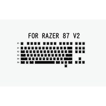 레이저키보드 무접점키보드 푸딩 v2 pbt doubleshot keycap oem 기계식 백라이트 화이트 블랙 gh60 poker 87 tkl 104 108 ansi iso, bw v2 레이저 87