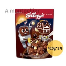 첵스초코 문앤스타 시리얼, 840g, 2개