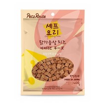 [펫츠루트]셰프요리 찜쿡 400g 8종 애견간식 사사미, 1개, 04.셰프요리 닭가슴살 치즈
