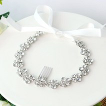 올리아 헤어밴드 셀프웨딩 스냅촬영 신부 머리띠