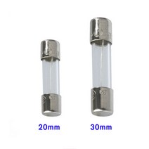 유리관 휴즈 20mm 30mm FUSE / 다양한 용량 / 퓨즈, 30mm/2A