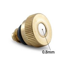 스프링클러 미스팅 냉각 물 스프레이 노즐, 0.8mm