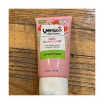 모공크림 Yes to 워터멜론 데일리 Facial 스크럽 All 스킨 Types 4 fl 온스(1온스=약30g) Lightly Hydrates