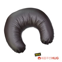 navelcushion, 배꼽HUG쿠션 브라운