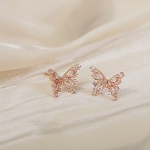 클루(CLUE) 당일배송 나빌레라 실버 귀걸이 CLER20374PPW