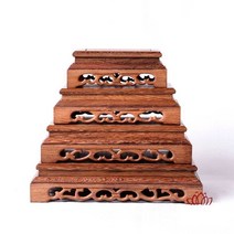 수석 받침대 제사 원목 테이블 진열품 분재 장식 좌대, 정방호족 3호