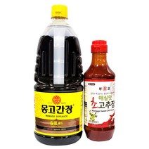마산 몽고간장 송표골드 1.5L + 매실맛 초고추장 630g, 1개, 마산 몽고간장 송표골드 1.5L+초고추장 630g, 1개