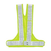 교통X반도 형광 찍찍이 야간 신호수 안전조끼 경찰, 1개