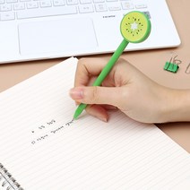 귀욤 상큼 과일 볼펜(키위) 팬시 디자인볼펜, 상세 참조