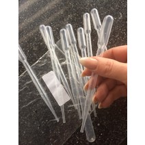 일회용 플라스틱 스포이드 세트 3ML 10 개 졸업 피펫 이동, 01 Transparent