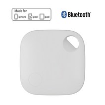 GPS 추적기 블루투스 4.0 원격 제어 에어 태그 카드 지갑 iPad 키 키즈 강아지 파인더 역방향 위치 MFI, 01 WHITE, 01 WHITE
