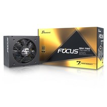 시소닉 FOCUS GOLD GM-750 Modular 파워 (ATX 750W), 1개, 선택하세요