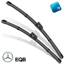벤츠 EQB 플랫 와이퍼 전면세트 전방 300 4메틱 AMG라인 1세대 더뉴 X243, 더뉴 EQB (X243 : 21년～현재) 전면＋후면